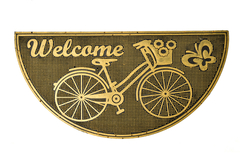 Felpudo Entrada Ovalado De Goma 29x60 Cm - comprar online