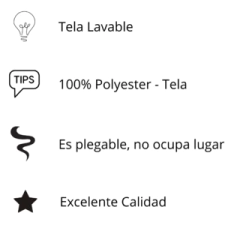Cesto Bolsa Ropa Sucia Organizador Plegable Impermeable en internet