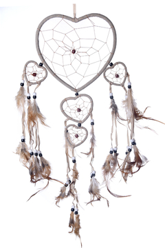 Atrapasueños Plumas Llamador Artesanal Grande