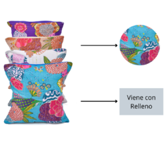 Funda Almohadón Hindú Bordados en internet