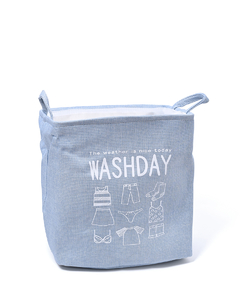Canasto Cesto Laundry Recta Con Manijas Para Ropa Sucia