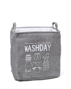Canasto Cesto Laundry Recta Con Manijas Para Ropa Sucia - tienda online