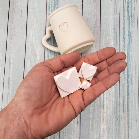 PACK X 3 SELLOS CORAZON - comprar online