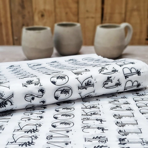 PAPELES DE TRANSFERENCIA PARA CERAMICA ABECEDARIO