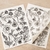 PAPELES DE TRANSFERENCIA PARA CERAMICA- FLORES SALVAJES - comprar online