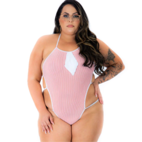 Fantasia body Colegial plus size