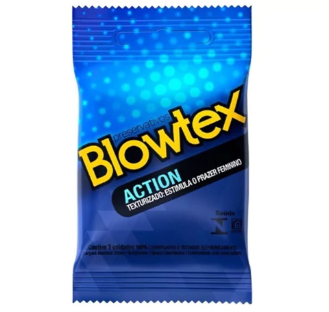 Preservativo Texturizado Blowtex