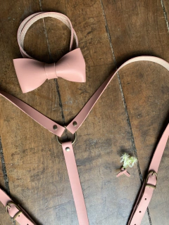 Kit suspensório e gravata em sintético - comprar online