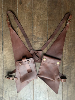 Colete em couro - loja online