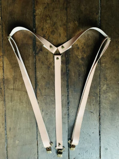 Suspensório salmão