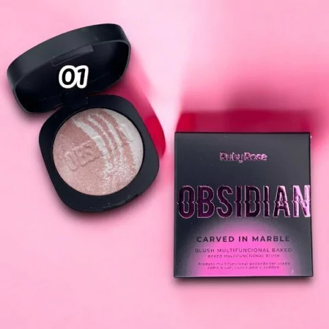 Rubor mas iluminador Obsidian Ruby rose