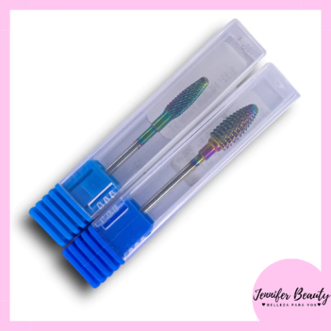 Fresa de carburo barril tornasol