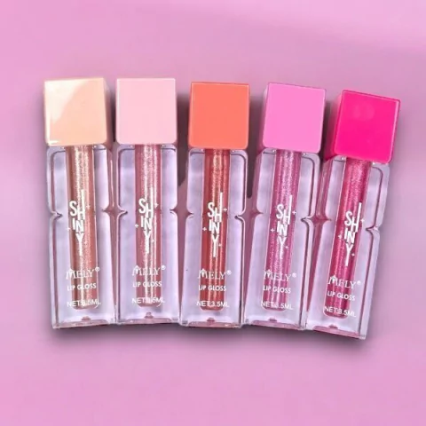 Líp gloss micro glitter Mely exquisite