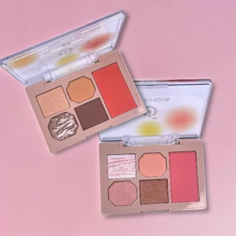 Paleta de sombras + Rubor cherimoya