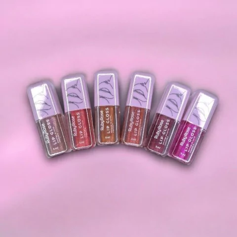 Lip gloss shimmer Ruby rose