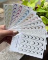 Pack stickers french mix de color