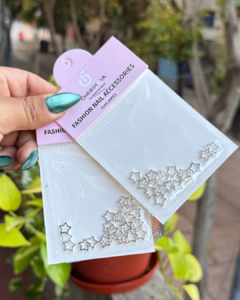 Dijes estrella plata de cherimoya