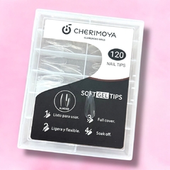 Tip soft gel stiletto/almond cherimoya 120 pcs