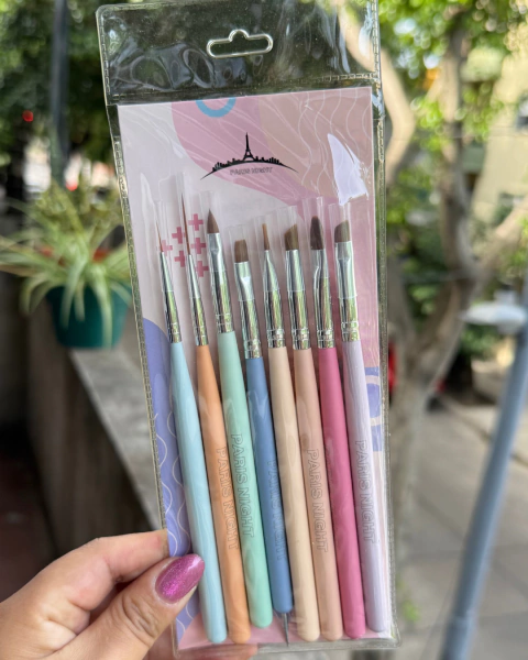 Pincel x 8 pastel paris pastel - comprar online