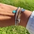 PULSEIRA TIFFANY MINI HEART BLUE - comprar online