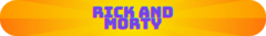 Banner da categoria Rick and Morty