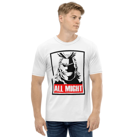 BOKU NO HERO - All Might . Face - Camiseta Dry Fit de Animes - comprar online