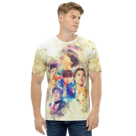 BTS - Amarela - Camiseta de Kpop