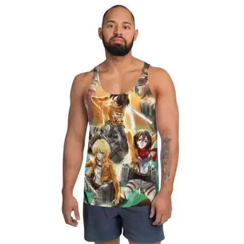 SHINGEKI NO KYOJIN - Attack on Titans - Regata Dry Fit de Animes - comprar online