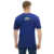 Camiseta masculina azul Andy Bogard City of The wolves costas