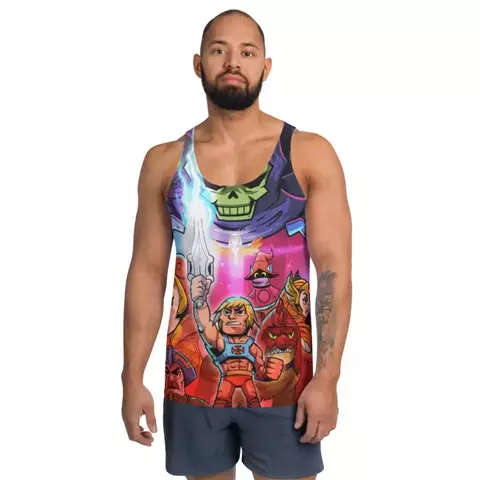 HE-MAN - Tappers of Greyskull - Regata Dry Fit de Super-Heróis - comprar online