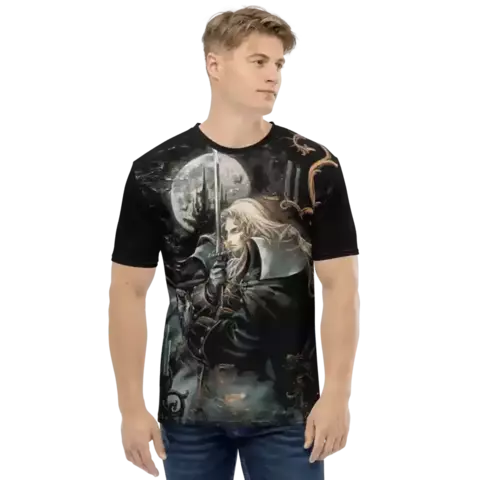 CASTLEVANIA - Simphony of The Night . Cover - Camiseta Dry Fit de Games - comprar online