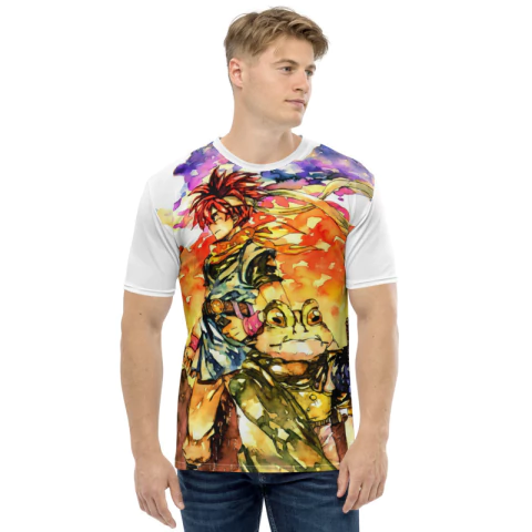 CHRONO TRIGGER - Frog & Crono - Camiseta de Games