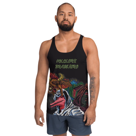 ESTÚDIO TON - Causos . Folclore Brasileiro - Regata Dry Fit Quadrinhos Brazukas - comprar online