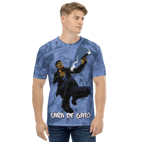 ESTÚDIO TON - Os Se7e Cara de Gato - Camiseta de Quadrinhos Nacionais por Eberton Ferreira