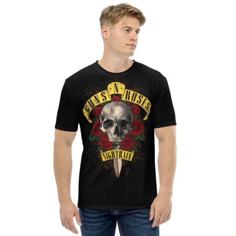 GUNS N' ROSES - Nightrain - Camiseta de Rock Metal