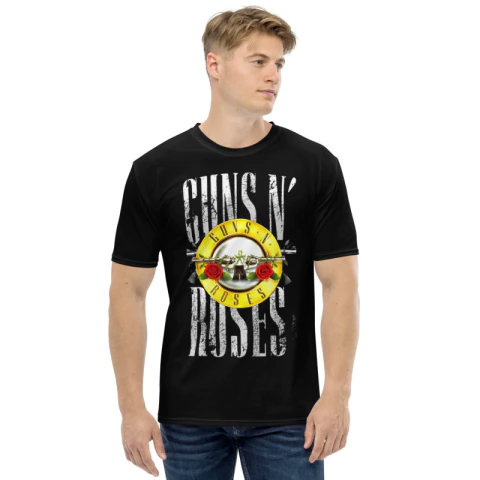 GUNS N' ROSES - Paradise City - Camiseta de Rock Metal