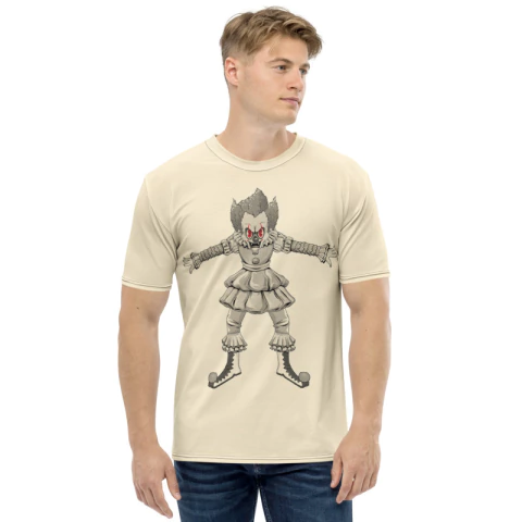 IT - Pennywise Cartoon - Camiseta de Cinema Terror