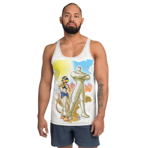 LUNCH TIME - Nephit & Ramsés - Regata Dry Fit de Mangás Brazukas - comprar online