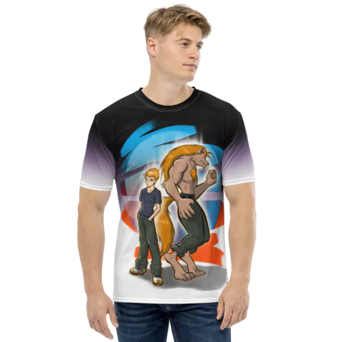 LUNCH TIME - Otto O Lobisomem - Camiseta Dry Fit de Mangás Brazukas - comprar online