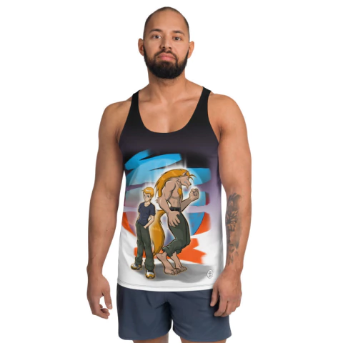 LUNCH TIME - Otto O Lobisomem - Regata Dry Fit de Mangás Brazukas - comprar online