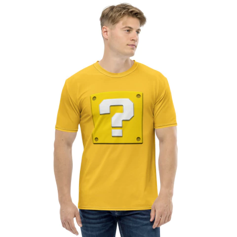 MARIO - Question Block - Camiseta Dry Fit de Games - comprar online