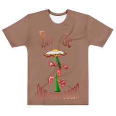 Imagem do YPPY - Flor de Ovo com Bacon - Camiseta Dry Fit de Mangás Brazukas