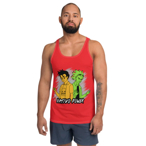 NATIVO POWER - Adversários Cientistas - Regata Dry Fit Mangás Brasileiros - comprar online