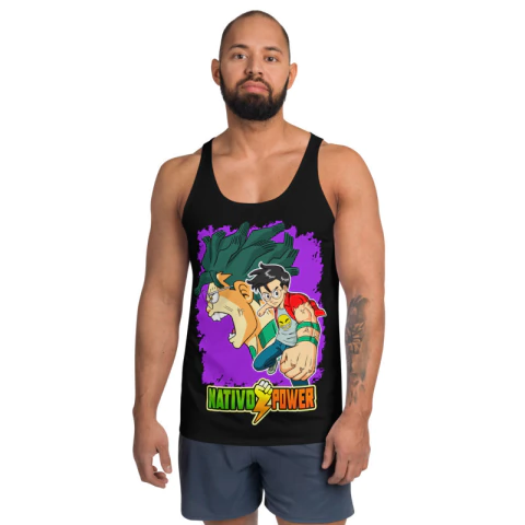 NATIVO POWER - Socão - Regata Dry Fit Mangás Brazukas - comprar online