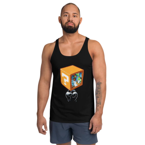 MARIO - Inside Question Block - Regata Dry Fit de Games - comprar online