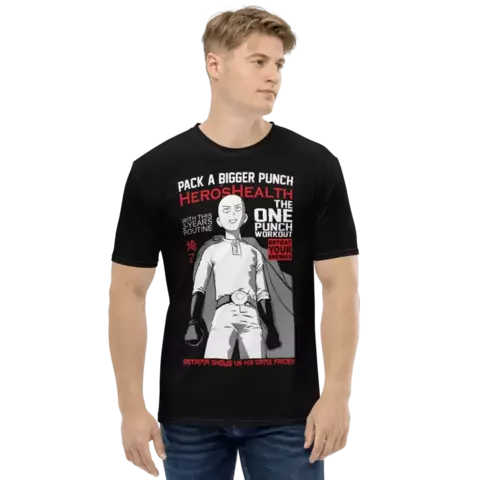 ONE PUNCH MAN - Hero´s Helth - Camiseta Dry Fit de Animes - comprar online