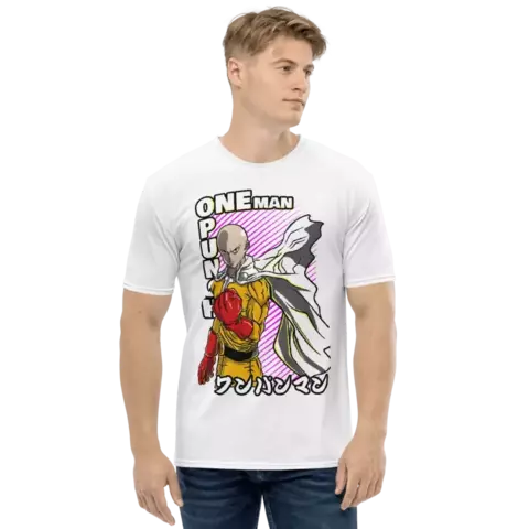 ONE PUNCH MAN - Pronto Para a Luta - Camiseta Dry Fit de Animes - comprar online