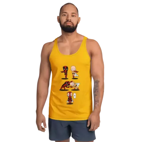 ONE PUNCH MAN - Fusão Saitama e Deadpool - Camiseta Dry Fit de Animes - comprar online
