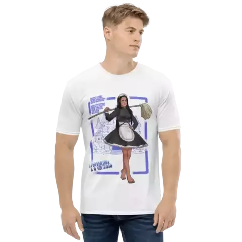 YPPY - A Pevertida e o Virtuoso . Lia Empregada - Camiseta Dry Fit de Mangás Brazukas - comprar online