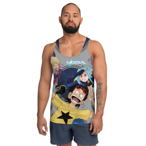 ARMON - Sideral . Turma na Nave - Regata Dry Fit de Mangás Brazukas - comprar online